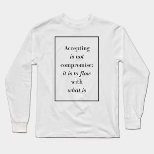 you are your biggest enemy - Spiritual quote Long Sleeve T-Shirt